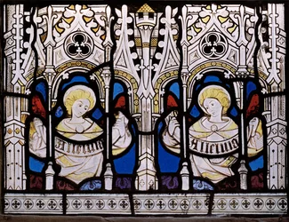 Allelulia, Angels With Scrolls, c.1865